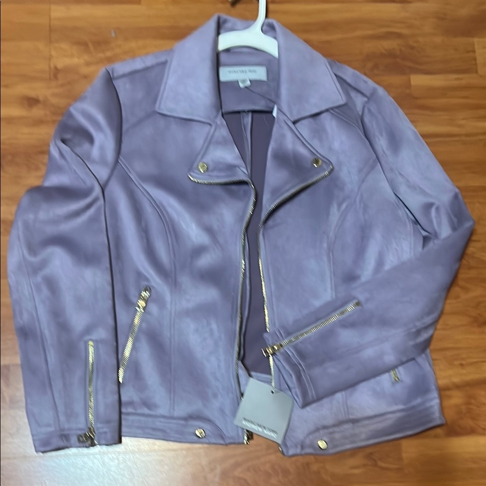 MARC NEW YORK Lavender Suede Jacket - NWT